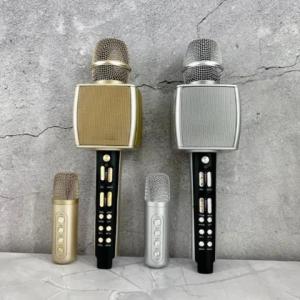 Micro karaoke Bluetooth YS98 micro cầm tay không dây âm bass trầm ấm song ca pin sạc