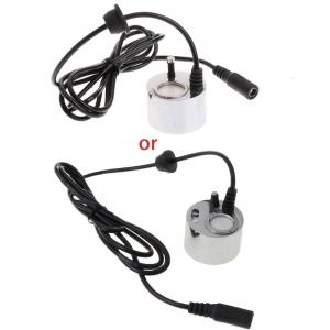 Máy tạo sương nhỏ gọn đèn LED màu đỏ ao nước máy tạo sương trong nhà đài phun nước foggers hoàn hảo cho Halloween ngày lễ giáng sinh