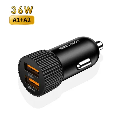 Rocoren 48W xe USB Bộ sạc sạc nhanh ổ cắm sạc cho ô tô