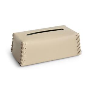 Elegant Sturdy PU Leather Tissue Holder Handcraft Handwoven Designs Convenient for Room or Car Interior Ornament