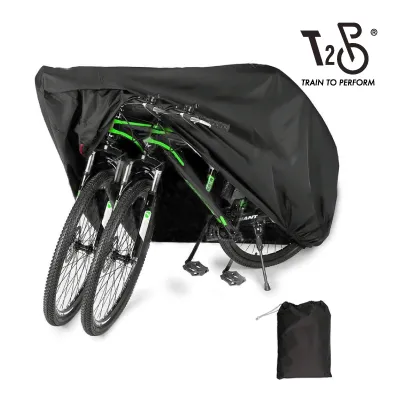 T2P Bicycle Cover Bike Cover 190T Heavy Duty Waterproof Bike Protective Cover Anti Dust Rain UV Protection for All Kinds Bike Like Fixie Mountain Bike