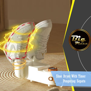 Shoe Dryer With Timer Pengering Sepatu Elektrik Pengering Sepatu Kaos Kaki Sarung Tangan dll A114 - BIG PLAZA