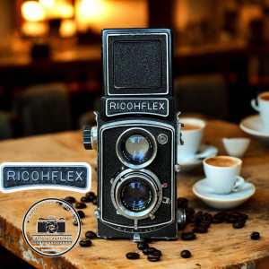 RICOHFLEX NEW DAIMOND  RICOH RIKEN 80MM.F3.5