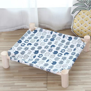 เตียงนอนไม้สำหรับสัตว์เลี้ยง ที่นอนแมว บ้านแมว เตียงไม้แมว เปลนอนสัตว์เลี้ยง แข็งแรงทนทาน บ้านแมว เตียงไม้แมว อุปกรณ์สัตว์เลี้ยง