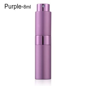 SHIRUI 8/15ml  Mini Travel Size Women Beauty Spray Case Perfume  Glass Refillable Bottles