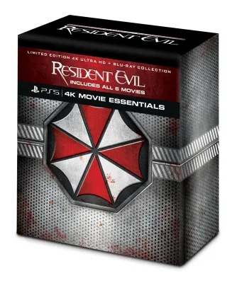 Resident Evil 4K UHD + Bluray Complete 6-Film Collection - 4K Ultra HD + Blu-ray Box Set [Original US Release]