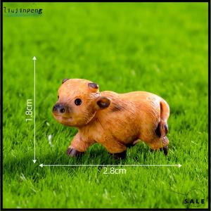 【liujinpeng】 รูปปั้นสัตว์ขนาดเล็กรูปปั้นสุนัขแกะรูปม้ากระต่ายตกแต่งภูมิทัศน์ขนาดเล็กสำหรับรถบ้านของตกแต่งเดสก์ท็อป