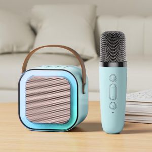 ( Bộ Loa Karaoke ) Loa bluetooth mini karaoke K12 kèm mic không dây công suất 10W - Nhỏ Gọn Dễ Sử Dụng Mang đi mọi lúc mọi nơi