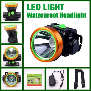 Head-mounted flashlight Outdoor rechargeable strong headlight led waterproof fishing light outdoor