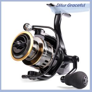 Ditur All-metal fishing reel Spinning reel fishing reel fishing line reel sea rod reel anchor reel long cast reel reel fishing gear