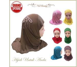 NatBeauty - Tudung Kanak-Kanak kids Tudung Lace Diamond H142 Hijab Remaja kanak kanak bunga