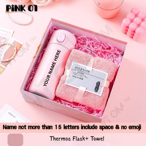 VTOM Personalised Tumbler Custom Name Customised Gift Custom Thermos Gift Box Birthday For Woman Hadiah Untuk Perempuan