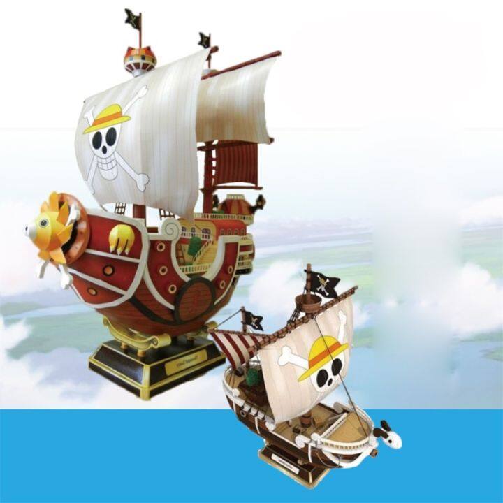 DIY Papercraft One Piece Thousand Sunny Going Merry Ship PaperModel 3D ...