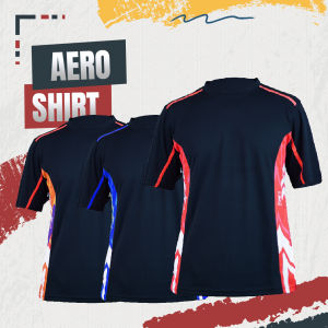 Kaos Atasan Olahraga Pria Anti Bau Aero Shirt
