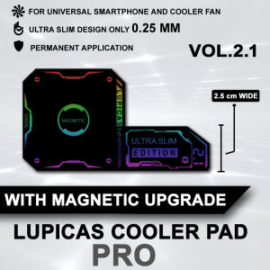 LUPICAS COOLING PAD HEATSINK CHAMBER PENDINGIN SMARTPHONE MAGNETIC PAD VOL.2