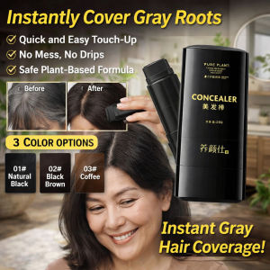 【Plant Hair Dye 】Waterproof And Sweat-Proof Hair Dye Comb Covering White Hair One Comb Covering White Hair Hair Dye Stick Hide Bald Edges Hair Root 防水防汗染发梳
