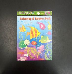 Colouring Book Buku Warna Cartoon Characters A6 16 pages  Party Gift Party Pack