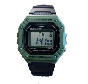 Alam Jaya Shop Jam Tangan Casio W218H Digital Rubber STrap