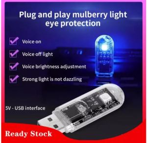 Intelligent CHINESE SPEAKING New High Tech Usb Light Ai Voice Control English Version Night Light USB Light Gift Night Light
