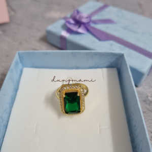 Bộ trang sức may mắn gồm vòng cổ vòng tay bông tai nhẫn JR_2345C