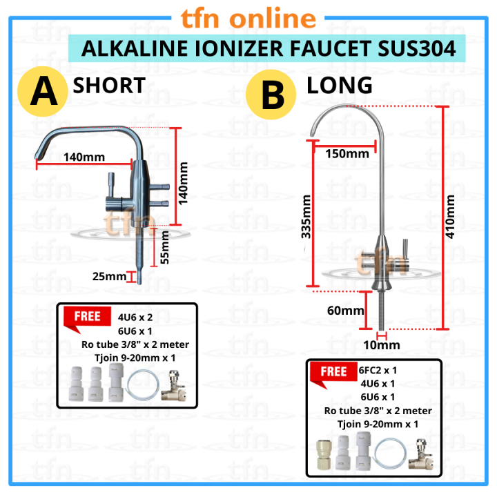 Kangen Water Faucet Enagic Kangen Water Under-sink Installation