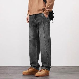 Quần Jean Nam/Nữ Form Xuông Dáng Rộng Basic Quần Bò Nam Ống Rộng Phong Cách Năng Động Hot Trend 2024 - Jean121
