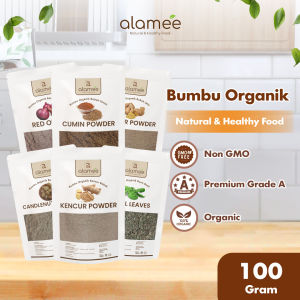 ALAMEE Bumbu Dapur Bubuk Lengkap 100gr Bawang Putih Bombay Rosemary Oregano Parsley Paprika Cabe