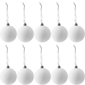 10/20pcs Wine Red Velvet Christmas Balls for Xmas Tree / Flocking Christmas Balls Pendant Orgaments / Navidad Festival Home Party Decor