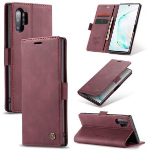 For Samsung Galaxy Note 10Plus Case Improved PU Leather For Samsung Note10+ Note10 Plus Casing Cover Flip Slim Soft Note 10+ Phone Cases