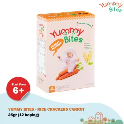 Yummy Bites Rice Cracker Snack Bayi - 25 gr