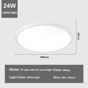 【BUY 1 TAKE 1】Modern Ceiling Light Ultra-thin Indoor Chandelier 220V Energy Saving LED Light for Living Room Bedroom Aisle