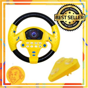 Mainan Setir Musik Edukasi Bayi Anak Stir Musical Car Mobil Motorik by Einstein-Store