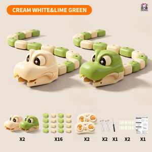 [SG Seller]Kids Remote Control Magnetic Snake Toy Comitive 2‑Player Game Set Educational Family Party Toy Gift