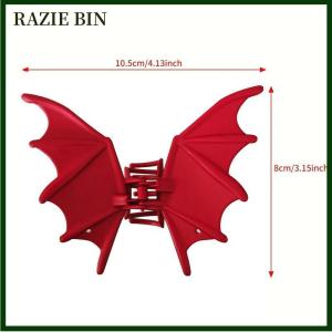 RAZIE BIN 1pcs kim loại BAT tóc Clip Halloween Phụ kiện tóc dễ thương thời trang cá mập clip cho phụ nữ cô gái mũ nón Quà Tặng