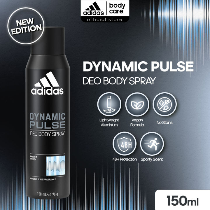 ADIDAS Dynamic Pulse Deo Body Spray 150ml (NEW EDITION) Lazada Indonesia