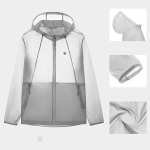 Cameljeans Outdoor Sun Protection Clothing Summer Quick-drying Breathable Ice Silk Sun Protection Jacket For Women