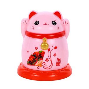 PENGQ Japanese Cute Kitchen Tool High Quality Lucky Cat Table Decoration Toothpick Container Toothpick Box Dispenser Toothpick Holder