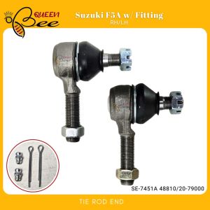 QUEENBEE SE-7451A 2pcs/1set Suzuki F5A TIE ROD END w/ Fitting 48810/20-79000 RH/LH