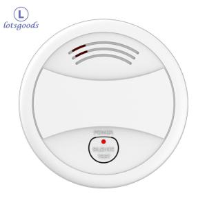 【New Arrival】 Tuya WiFi Wireless Smoke Detector High Sensitivity Smoke Detector Sensor Alarm Compatible with Alexa/Google Home for Indoor School Shop