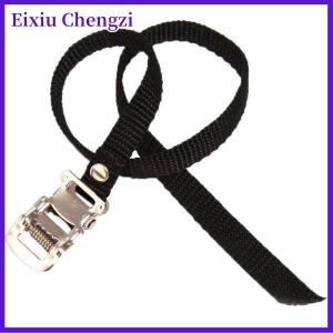 Eixiu 1 chiếc dây đeo bàn đạp dây đeo chân xe đạp dây đeo kẹp ngón chân xe đạp màu đen