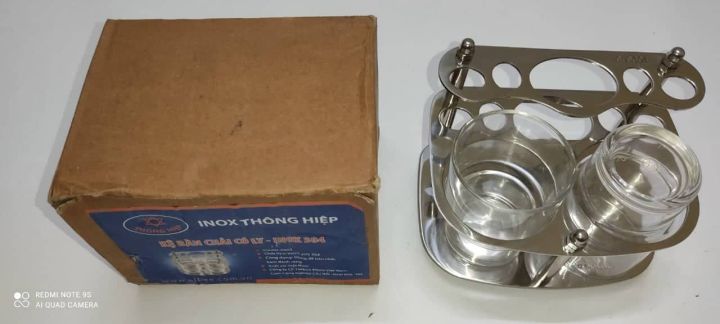 Kệ cốc đánh răng treo tường Thanh Long, kệ đựng cốc, kem đánh răng, bàn chải inox 304