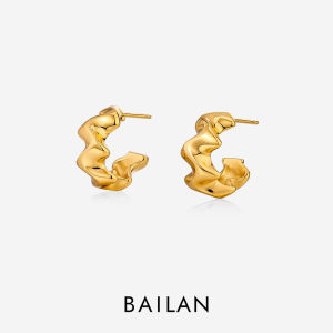 Bailan Stud Earrings for Women Elegant Premium Chic Statement Fashion Jewelry Anti Allergy ED3989-T