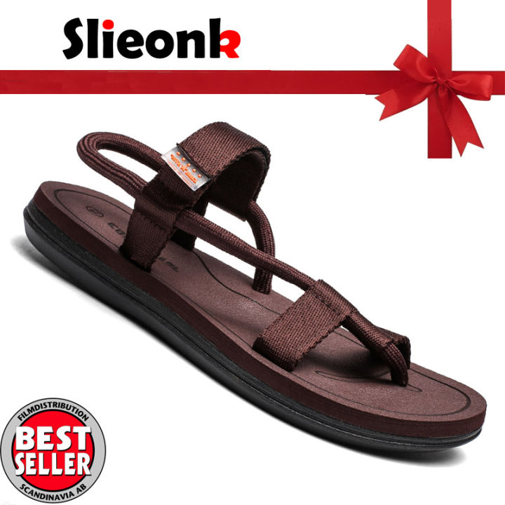Slieonk Men Slippers Sandals Flip Flops Men Fashion Beach Flip