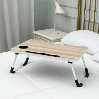 TERMURAH | ANTI-SLIP WOOD COMPUTER FOLDABALE TABLE | BED TABLE | MEJA LAPTOP | BED TABLE | MEJA KATIL LIPAT SERBAGUNA