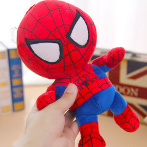 SHUNAICHI 27cm Man Spidermaned Plush Toys Movie Dolls MarvelAvengers Soft Stuffed Hero Captain America Iron Christmas Gifts for Kids