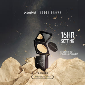 Bobbi Brown Sheer Finish Pressed Powder | Setting & Blurring Oil Controlling Colour Matte Make Up Finish