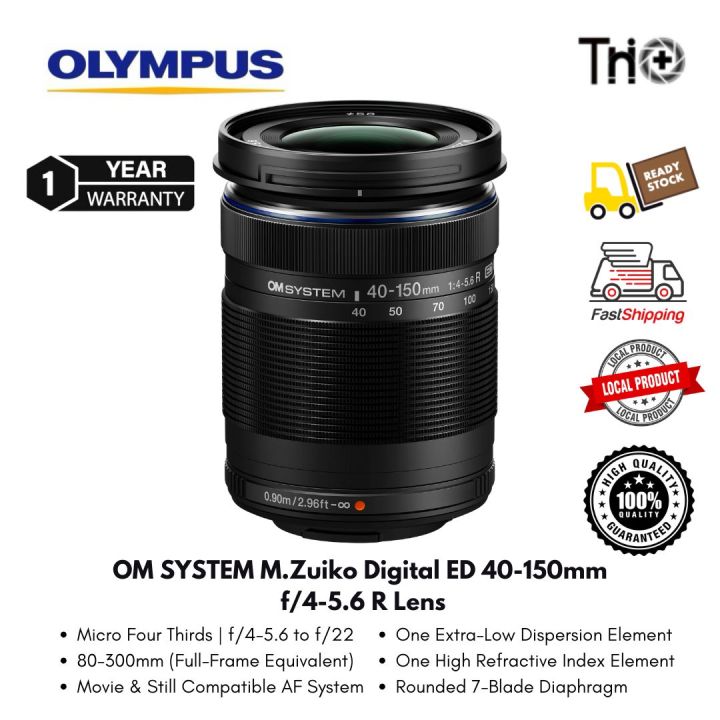 Objectif olympus m.zuiko digital 40-150mm 1:4-5.6 - Photo, audio & vidéo