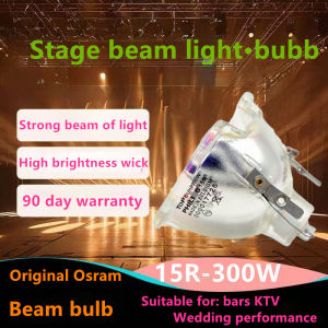 Original Beam Light Bulb 15R-300W Suitable for Replacing Stage Swinging Mobile Beam Light Bulb 300W  Replacement