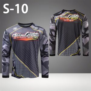 Buy1Take1 Mens Motorcycle Drifit Jersey Long Sleeve Motocross Biker Tshirt Racing Top Quick COD Breathable Summer Dirt Bike Off Road Enduro Adventure Reflective Slim Fit Gorpcore Vibe Y2K Techwear Cyberpunk Racer Speed Flow