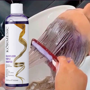 Dầu gội tím  - KHỬ ÁNH VÀNG giữ màu cho tóc nhuộm tóc tẩy bền màu 300ml